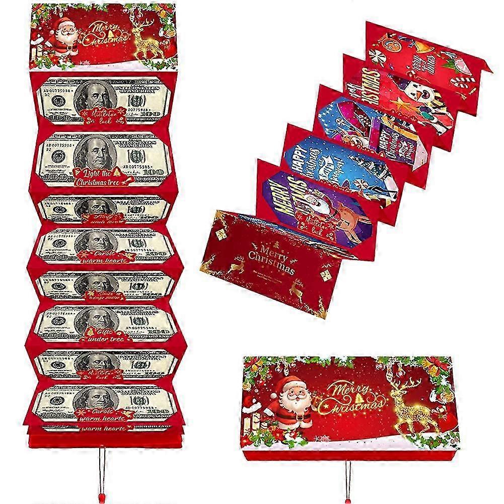 Oversized Santa Red Envelopes Set