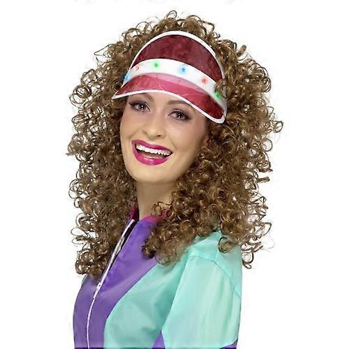 Smiffys 80s Light Up Visor