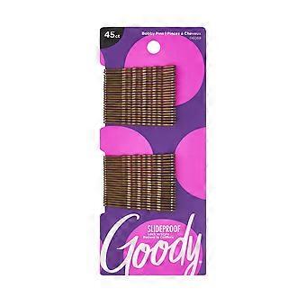 Goody Slideproof Metallic Bobby Pins Brown 45 ct