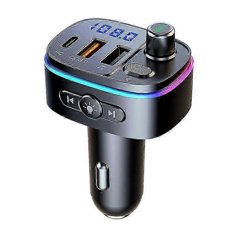 QC3.0 PD Bluetooth FM Car Adapter