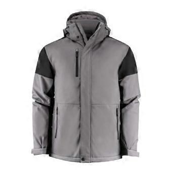Printer Mens Padded Soft Shell Jacket