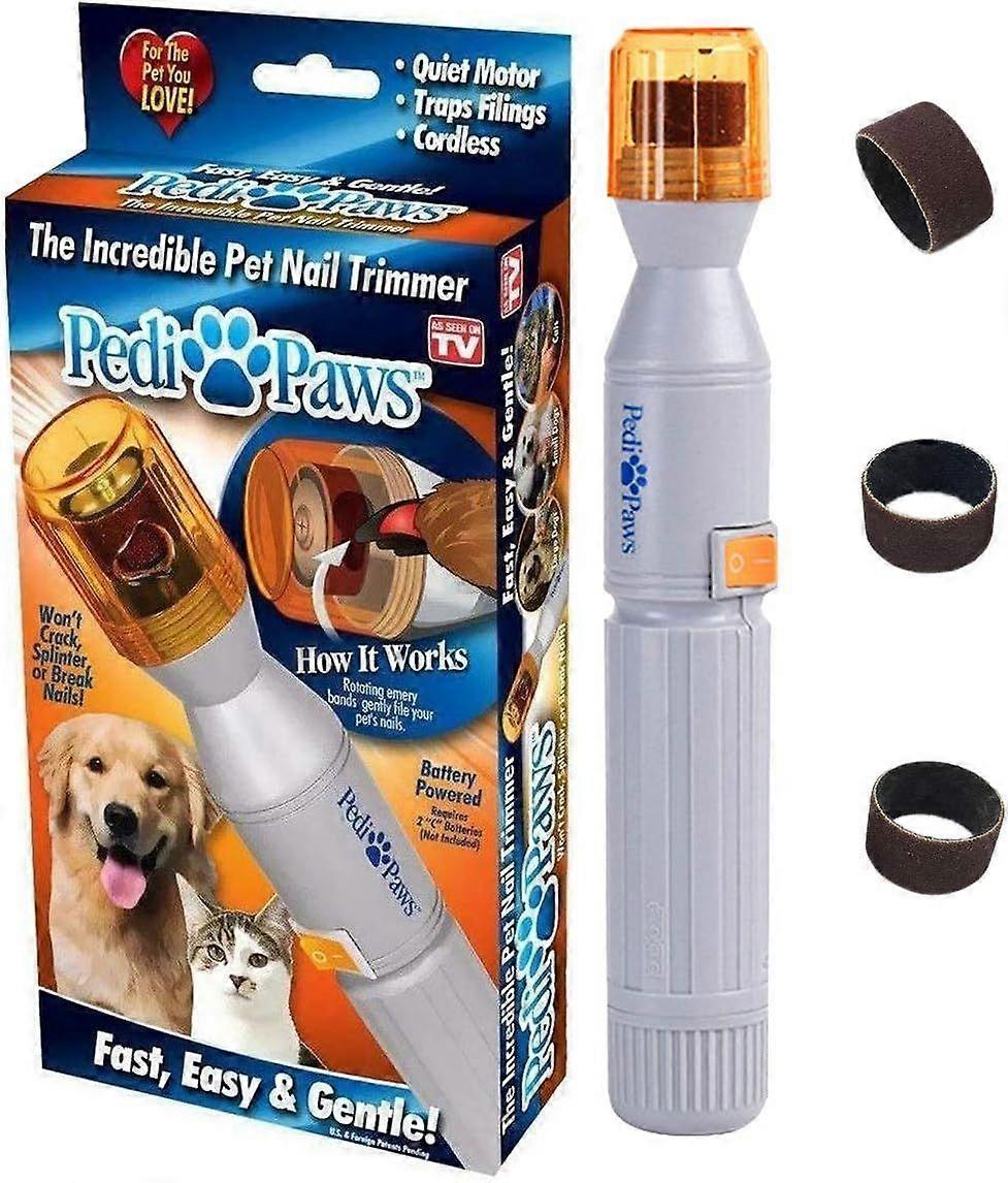 Low-Vibration Pet Nail Filing Tool