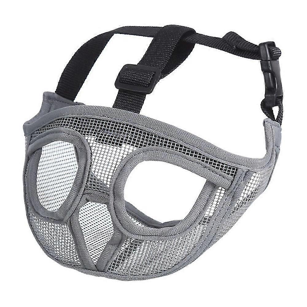 Flat-Faced Dog Muzzle Breathable