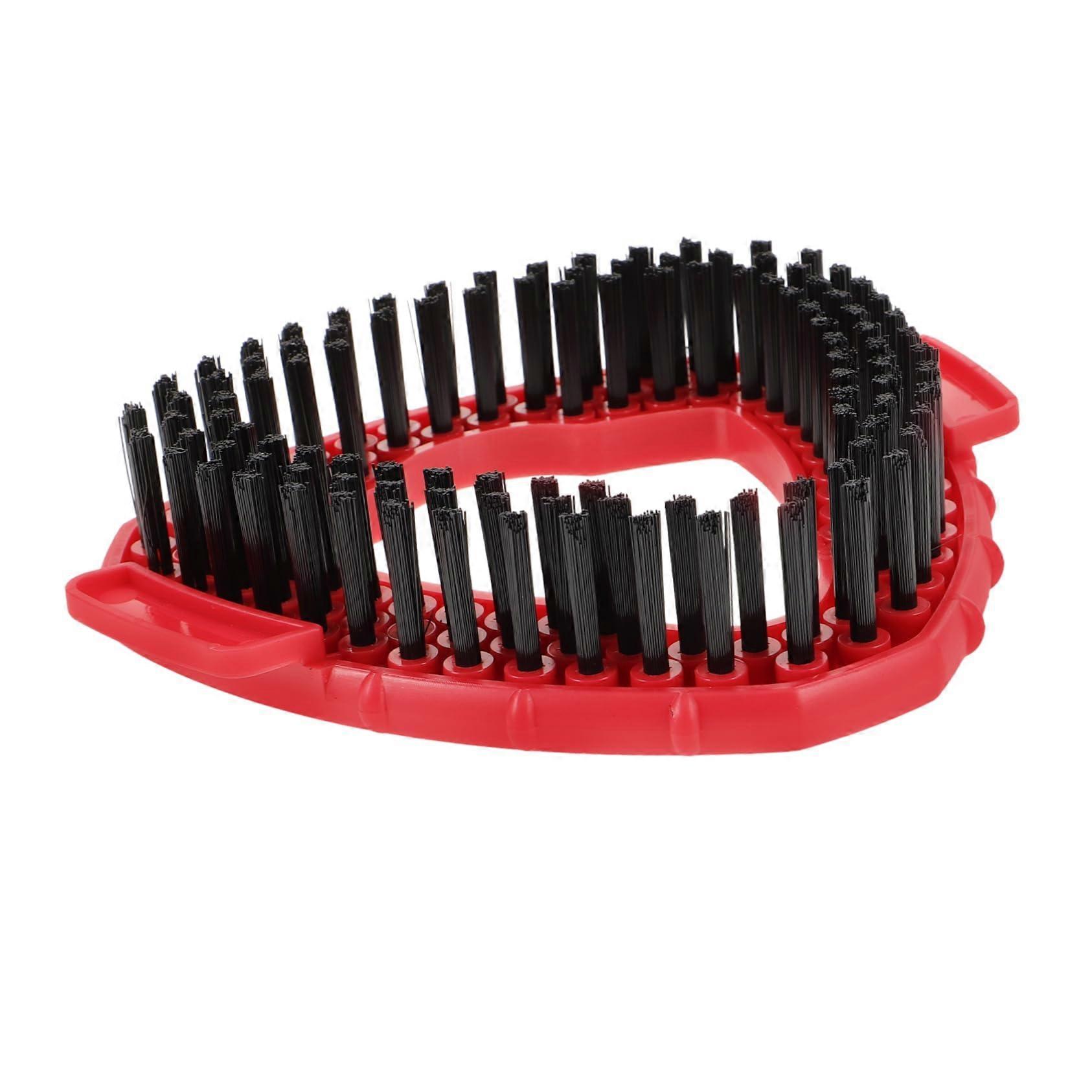 Extendable Floor Scrub Brush Set with Triangle Head for Deep Corner Cleaning Tile and Bathroom 3Pack