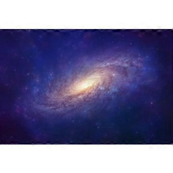 Spiral Galaxy Nebula Purple Cosmic Stars Space jigsaw puzzle SIO1652
