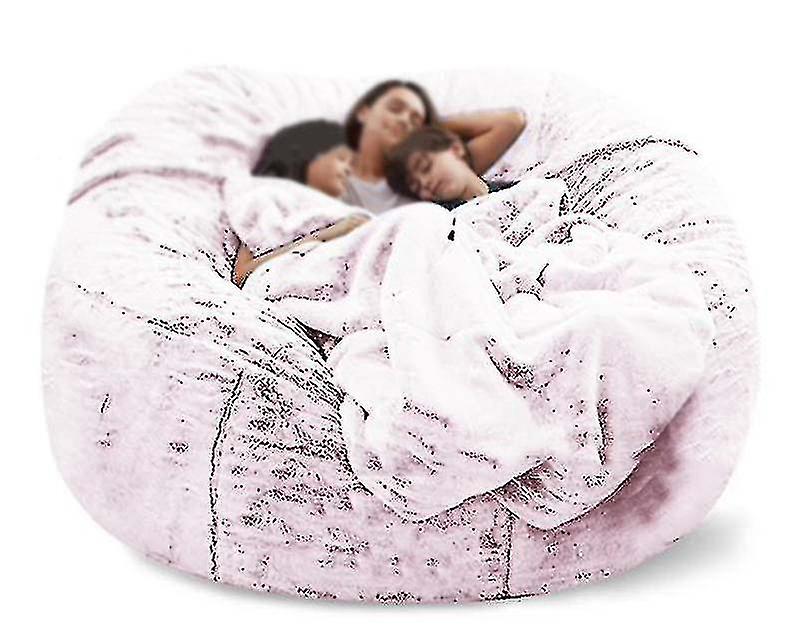 Lazy Sofa Bean Bag Pelliccia artificiale Bean Bag Sofa_a-1