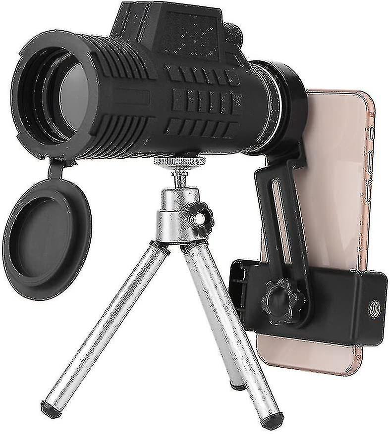40*60 Telescopic Lens With Tripod For Mobile Phone, Portable Waterproof Hd Optical Glasses