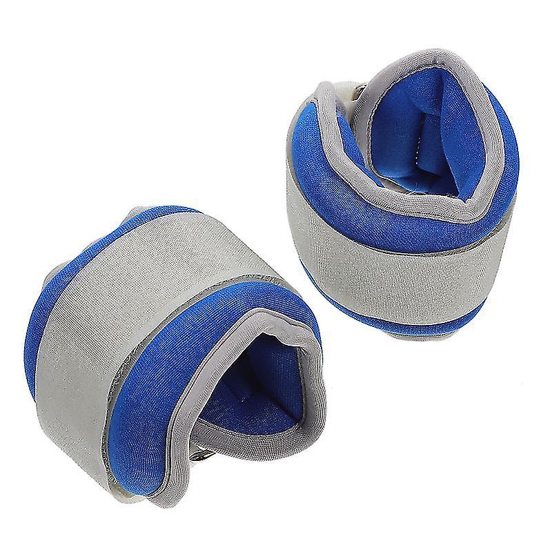 24X7.5x2cm Blue Weight Lifting Machine & Exercise Bench Accessories 1 Pair Exercise Resistance Sandb
