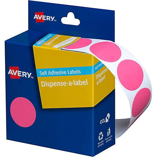 Avery Self Adhesive Dot Labels 24mm 500 Pieces Perfect For Colour Coding System