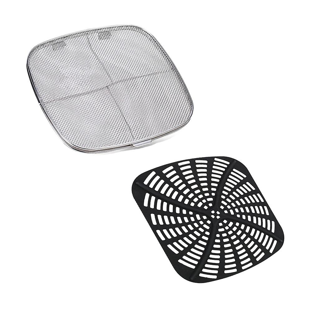 Replacement Splatter and Silicone Pad for Ninja Foodi AG300 AG300C AG301C AG302 AG400 Splatter Scre