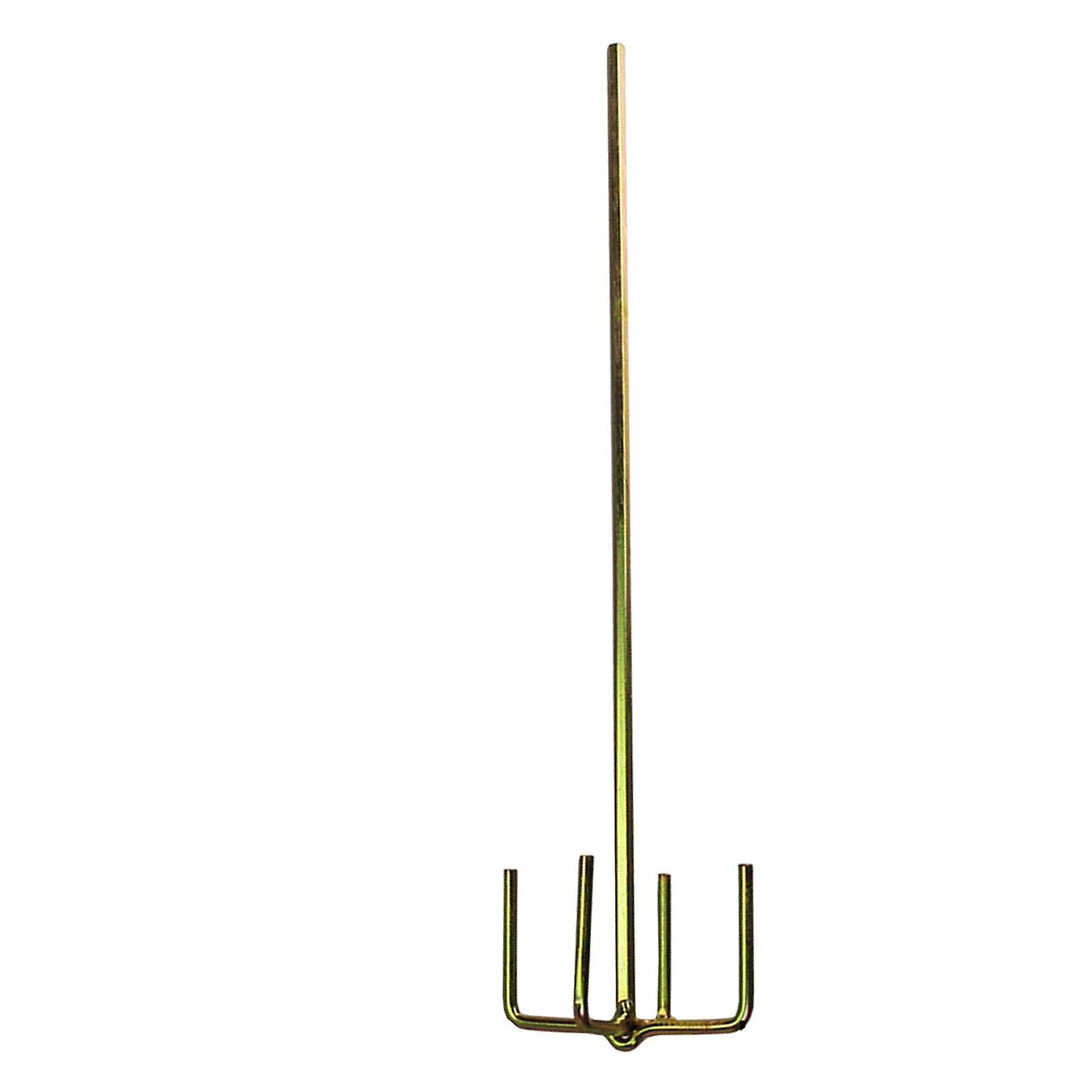 Stirring Mixing Paddle Stirring Tool Paint Drill Attachment for Mud Mixing Hexagon Handle A