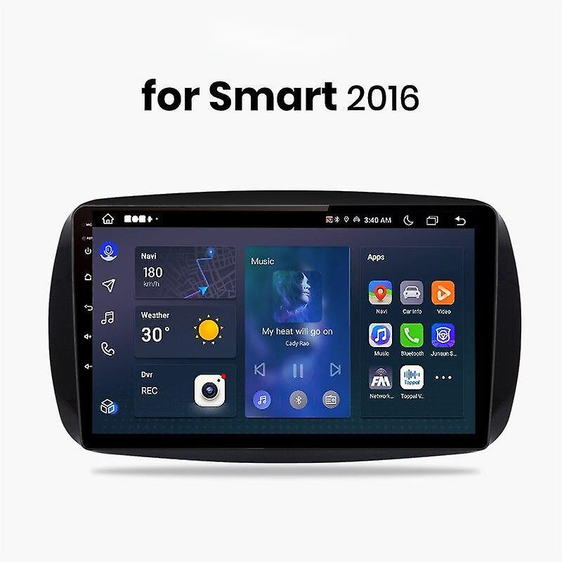 Android 10.0 4G Car Radio Multimedia Player For Mercedes Benz Smart 2016 GPS Navigation
