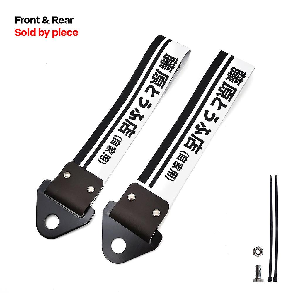Jdm Racing Style Tow Strap Universal Race Towing Bars Nylon Car Trailer Ropes Hook For Speed Hunters Hks Initial D