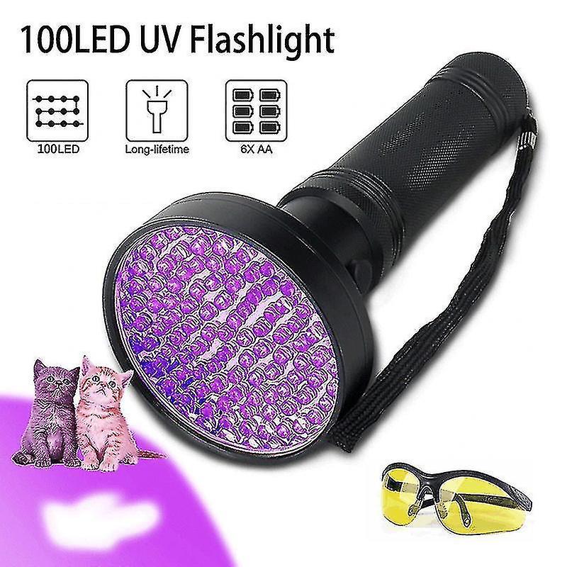 With Battery Black Light Uv Flashlight Fa0693
