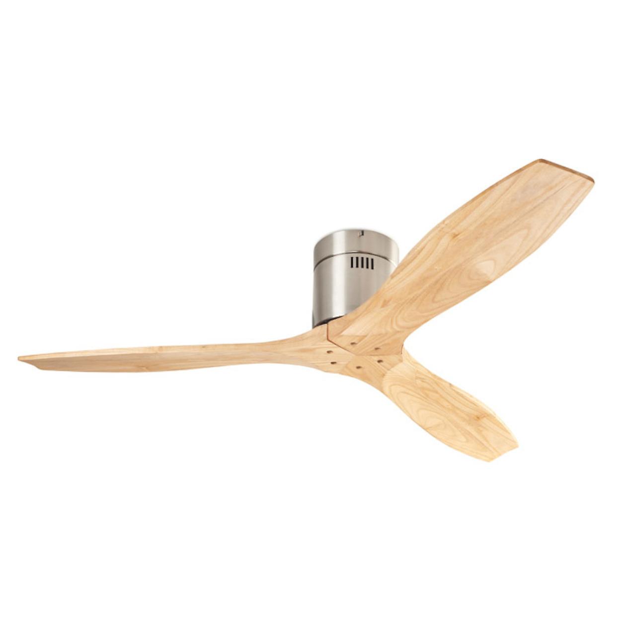 Forlight Stem 3 Blade Ceiling Fan Satin nickel, White
