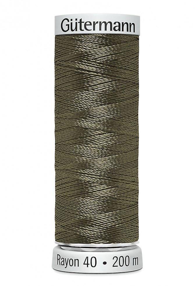 Gutermann No 40 Sulky Rayon Embroidery Thread 200m 1228 - each