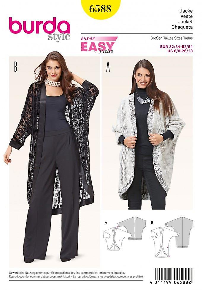Burda Paper Sewing Pattern 6588