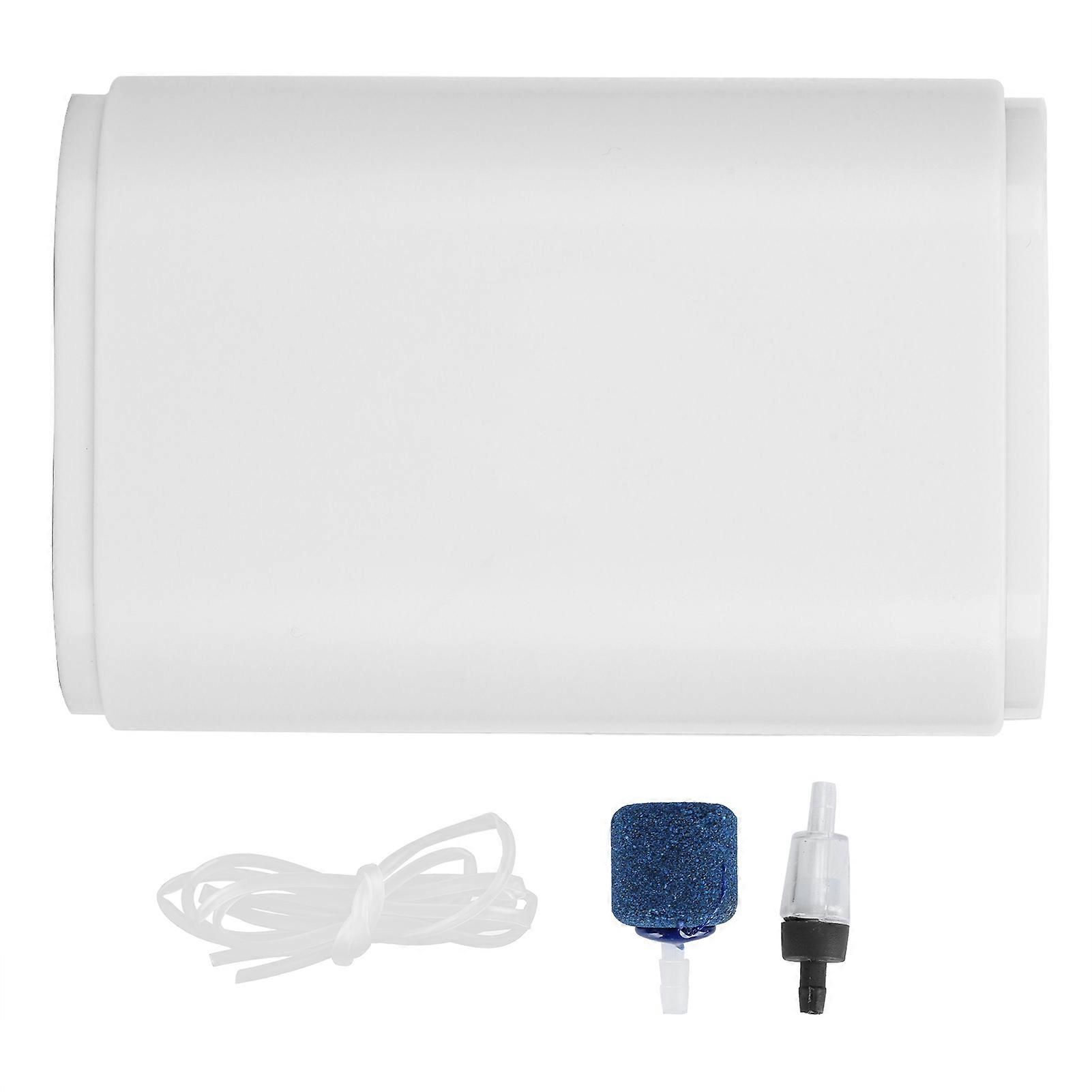 Aquarium Fish Tanks USB Increasing Oxygen Air Pump with Pipe Check Valve Sand Head(ZYN08 )