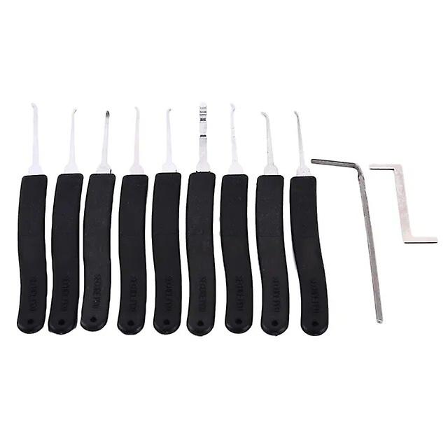 Professional Lock Pick Set Hand Tools Locksmith Tools Remove Hooks Lock Pin Broken Key Extractor Practice Pick Lock Combination