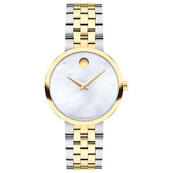 Movado museum watch for Women Analog Swiss Quartz with stainless steel bracelet 607812