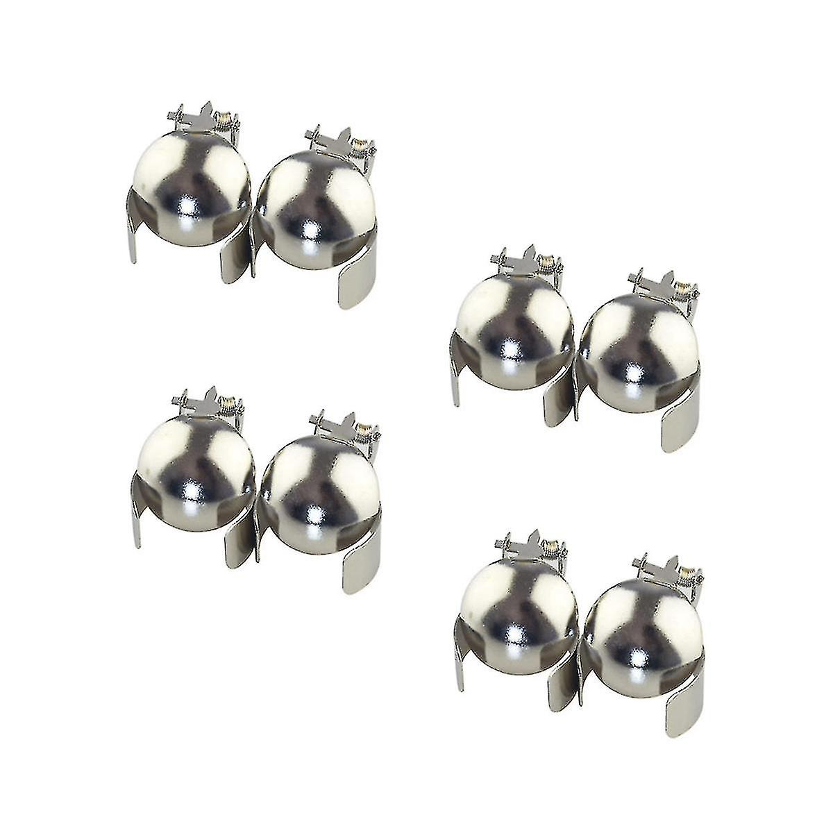 Silver Automatic Candle Snuffer Candle Flame Safely Wick Flame Extinguishing Clip