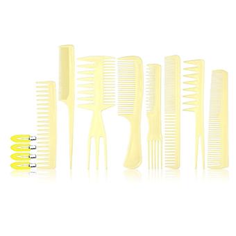 12pcs Hair Cutting Comb Barber Hair Styling Combs Wide Fine Teeth Set Anti Static Hairdressing Tool for Men Women Salon Home Use