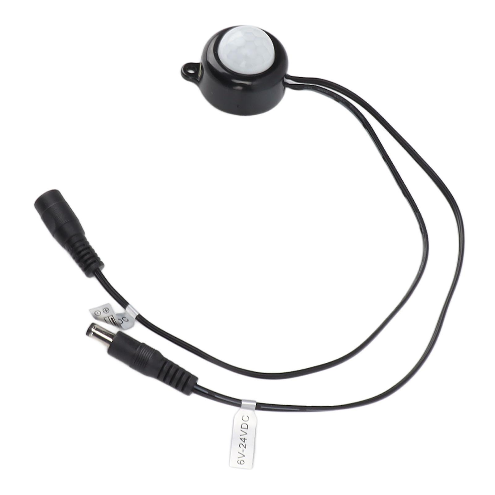 PIR Motion Detector Switch DC 6?24V 5A Automatic PIR Infrared Motion Human Body Detector Switch for LED Cabinet Light