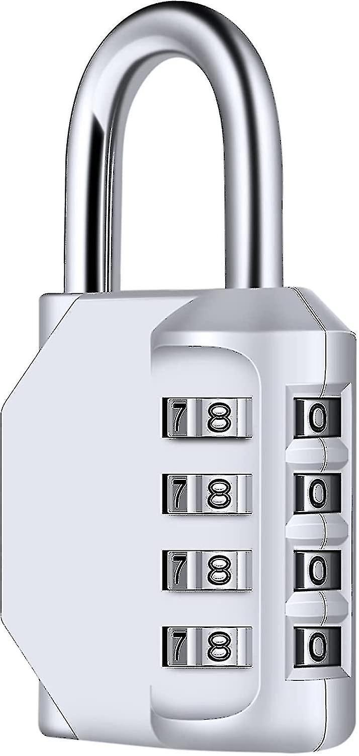 Combination Locks Padlock 4 Digit,  Combination Lock, Weatherproof Metal Tw