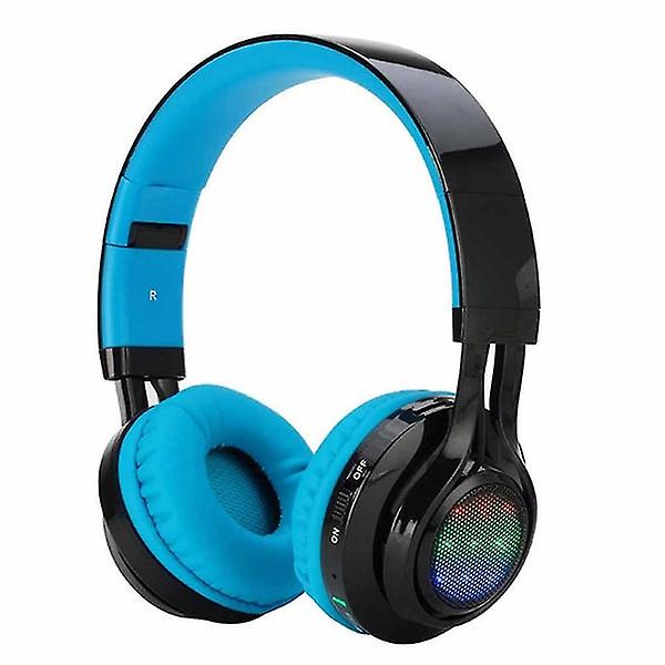 Foldable Bluetooth Headphones with Light-Up Feature