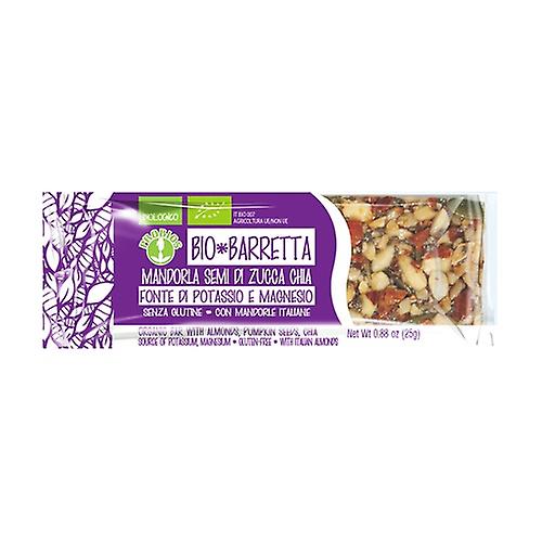 Organic almond chia seed bar 25 g