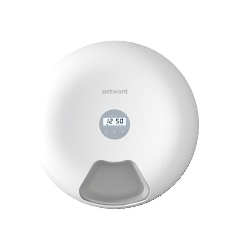 Pet Automatic Feeder Cat And Dog Snacks Freezedried Wet Food Timed And Quantitative Output