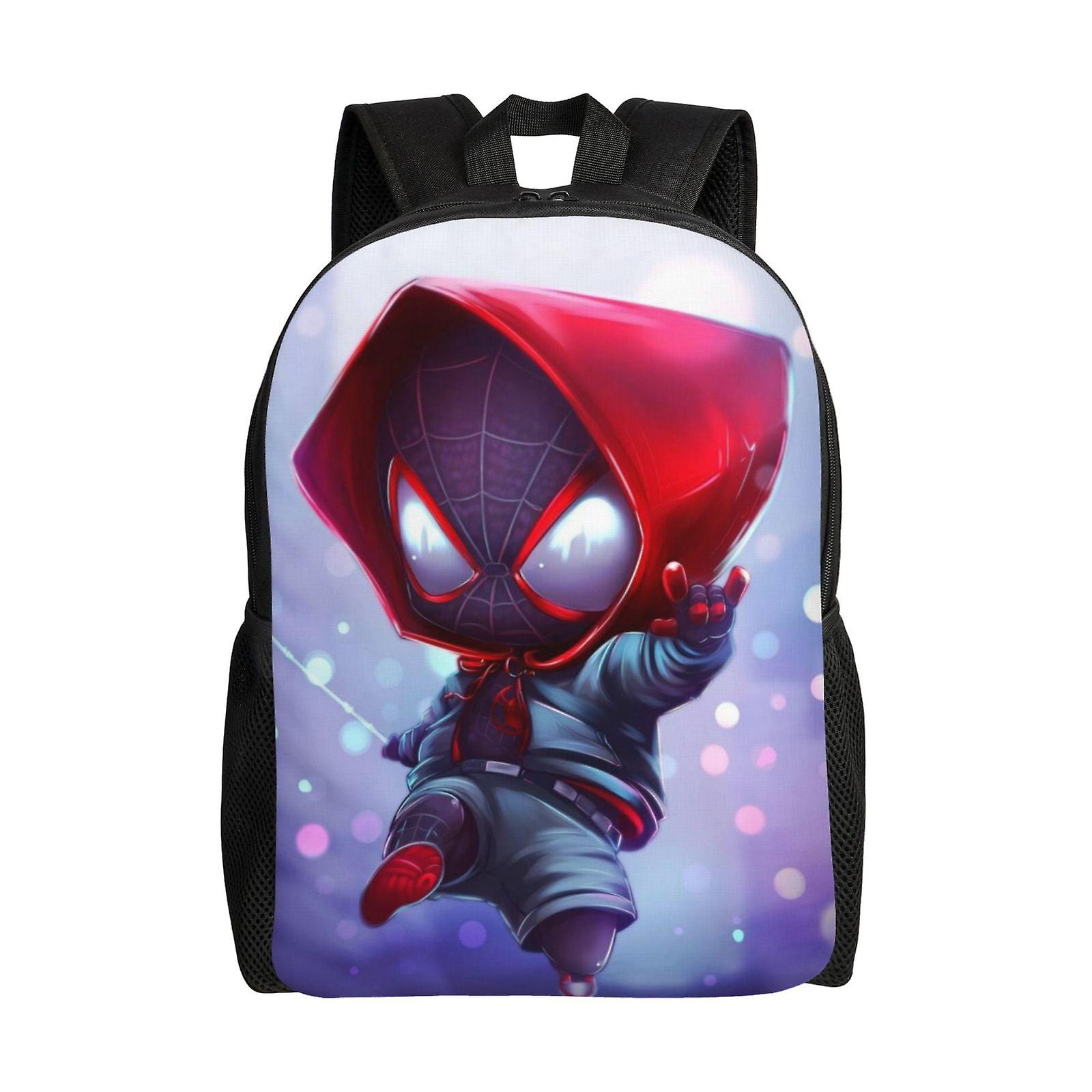 Spider-Man Kid Backpack School Bag Elementary Students Bookbags