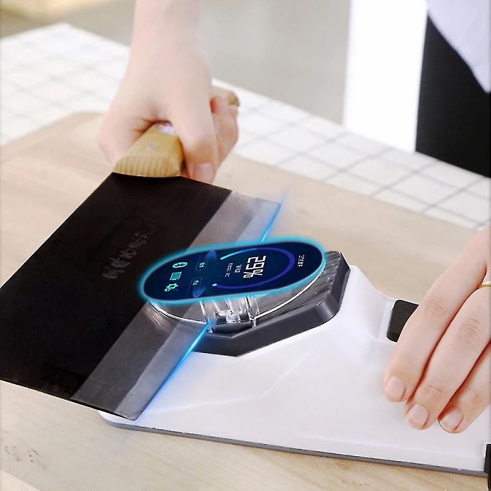 Knife Sharpener Electric Knife Sharpener In The Fine Grinding Open Edge Electric Sharpening Stone Kitchen Tool Portable Double-sided Fast Sharpener