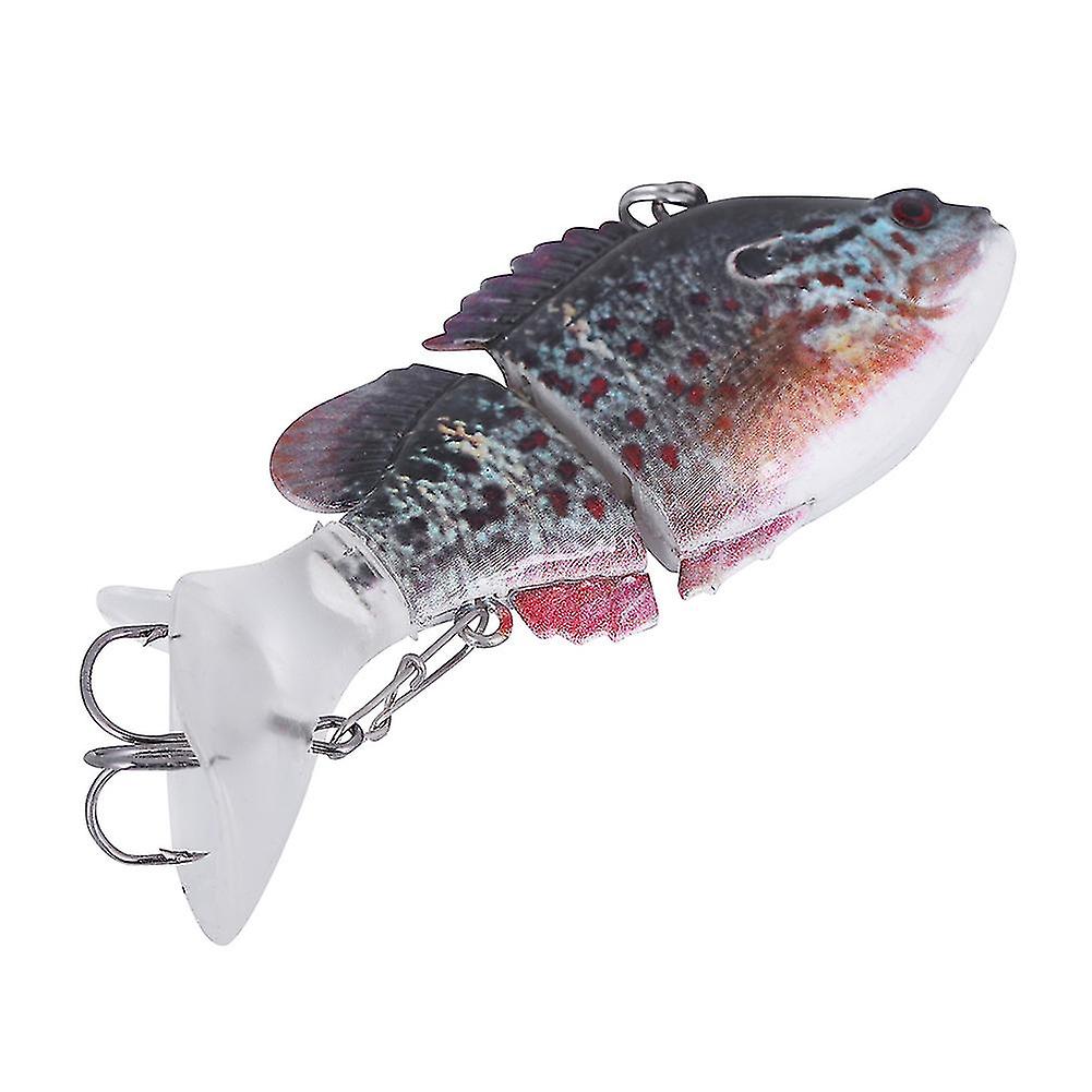 (2 Pack) Lifelike Multi Jointed Sinking Hard  - Fishing Tackle Accessory