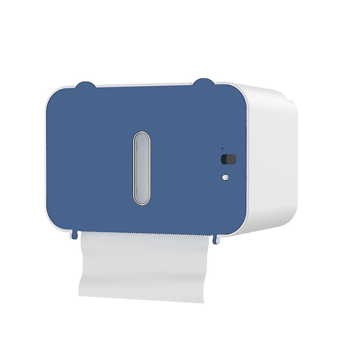 Wall Mounted Automatic Tissue Box Sensor Toilet Paper Holder Tissue Box Holder Automatic Tissue Disp