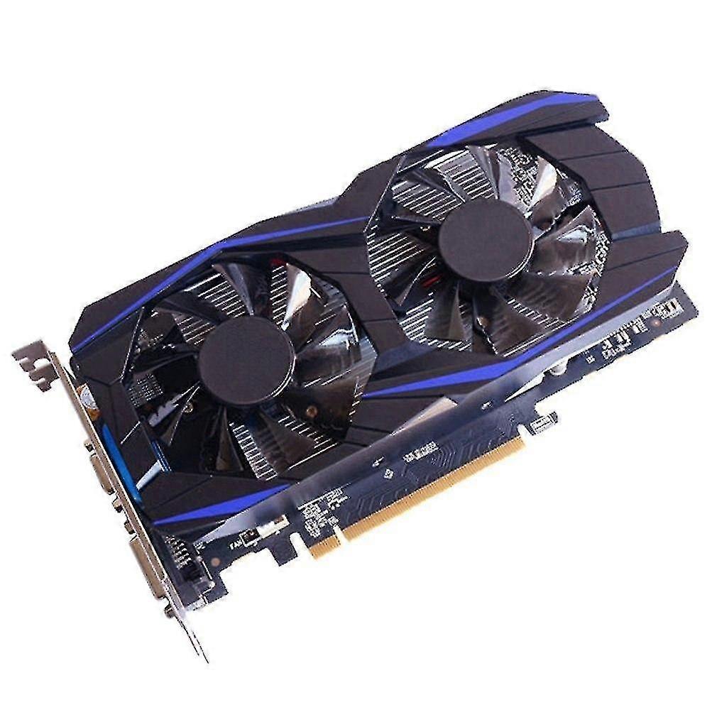 Graphic card 1g hd video card 3.0 with temperature control heat dissipation pc video card game