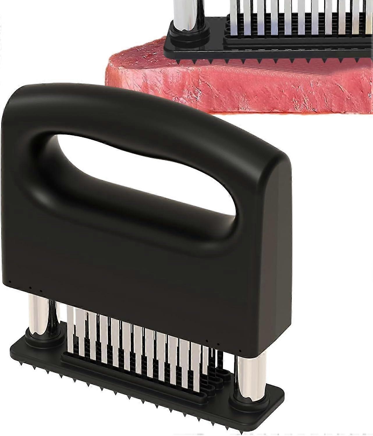 Meat Tenderizer, 48-pin Stainless Steel Sharp Steak Tenderizer, Meat Tenderizer Tool Kitchen Gadgets Tools With Sharp Needle