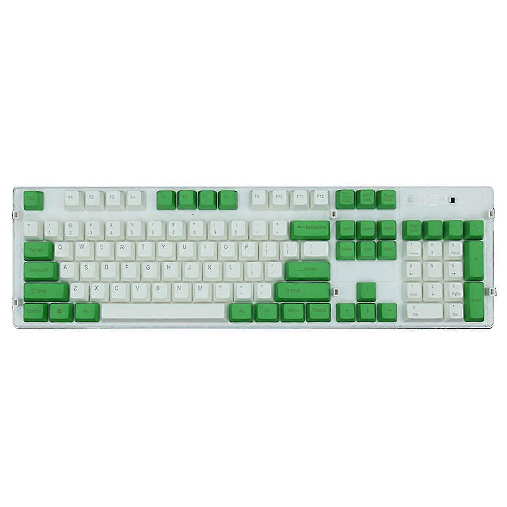 PBT Keycaps Color Matching Laser-Engraved keycaps Suitable for Most Keyboards