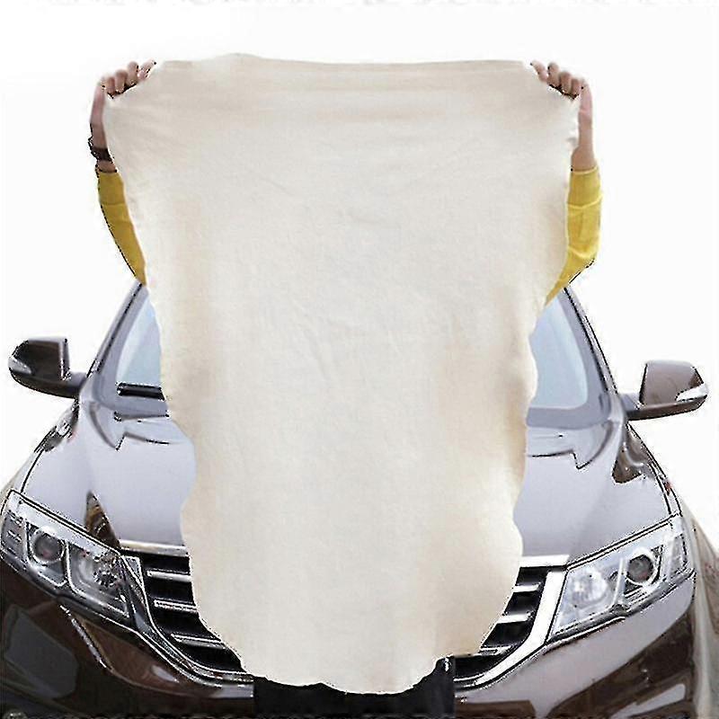 الطبيعية Chamois الجلود تنظيف الملابس الملابس الجلدية حقيقية غسل جلد الغزال ماصة سريعة منشفة جافة خط الحرة لينت الحرة