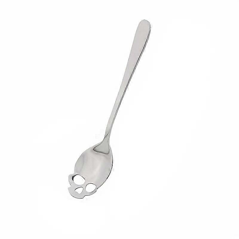 1pcs Creative Tableware Stainless Steel Skeleton Spoon
