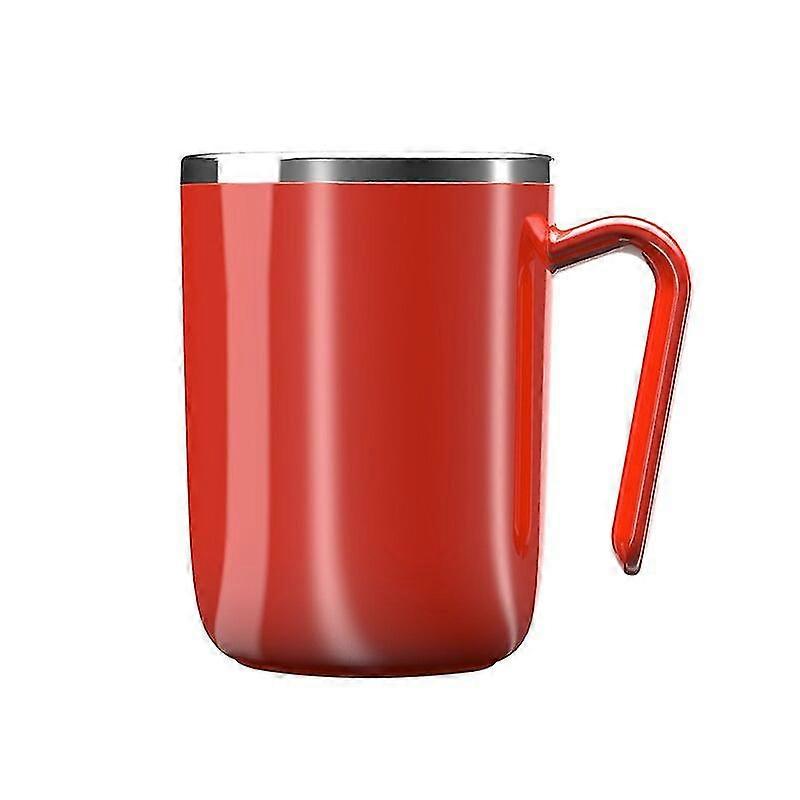 Magnetic Force Automatic Self Stirring Coffee Milk Mixer Temperature Control Blender Mug-red