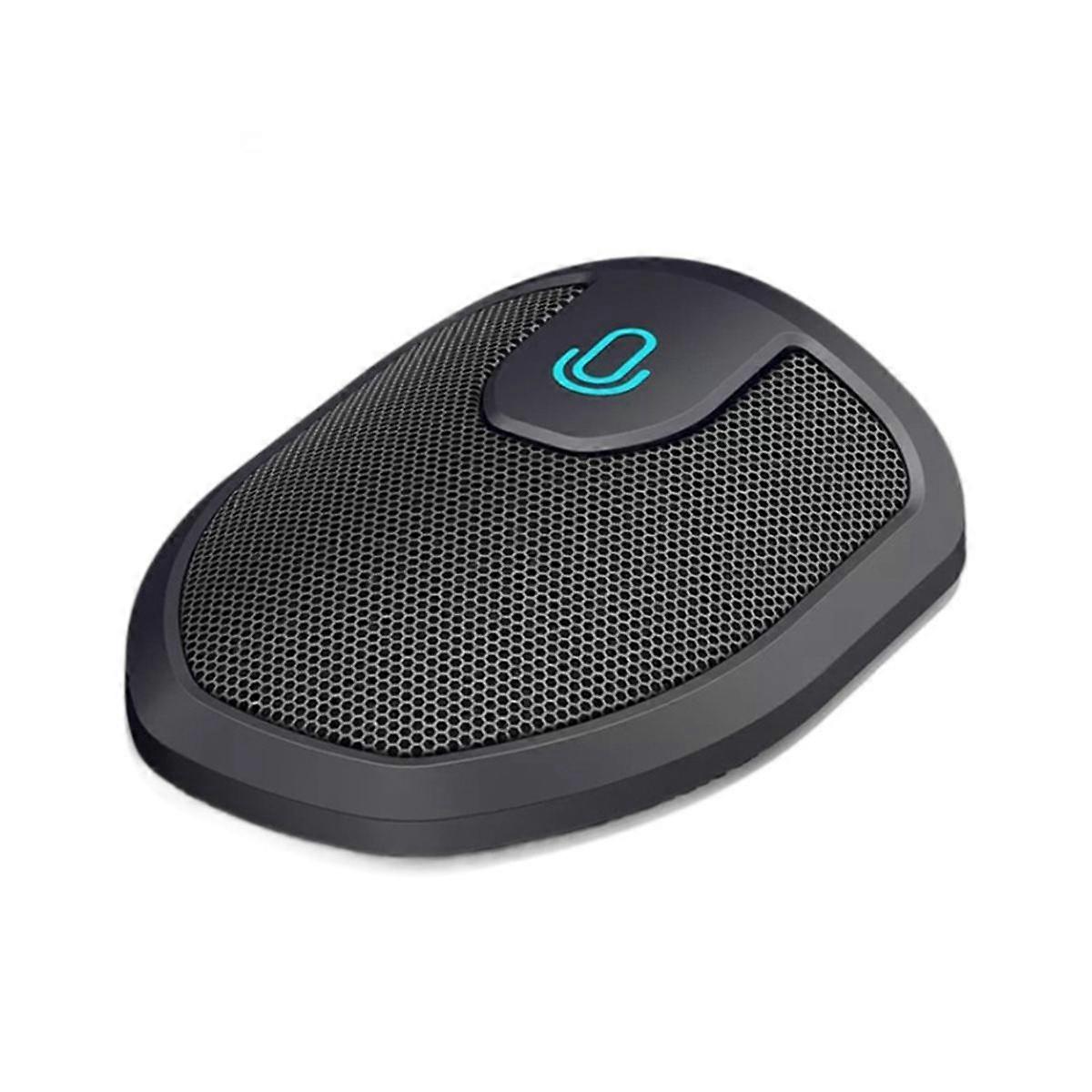 Conference Microphone USB Computer Mini Mute Function Omnidirectional Meeting Mic for Laptop PC