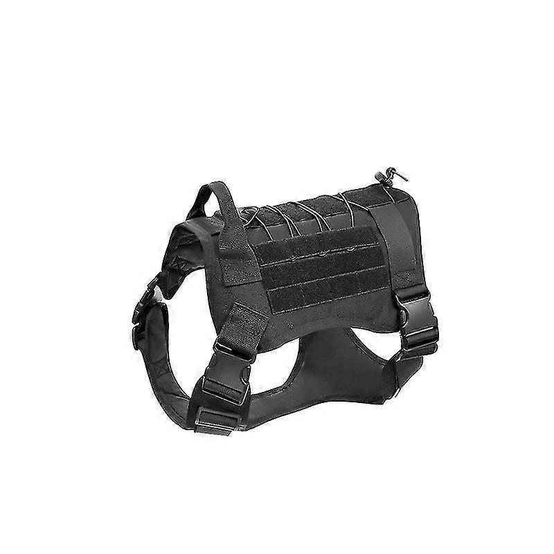 GYFDYM Tactical Dog Harness No Pull, Military Dog Harness With Handle, Service Dog Vest For Training, Adjustable Working Pet Vest Easy Control For