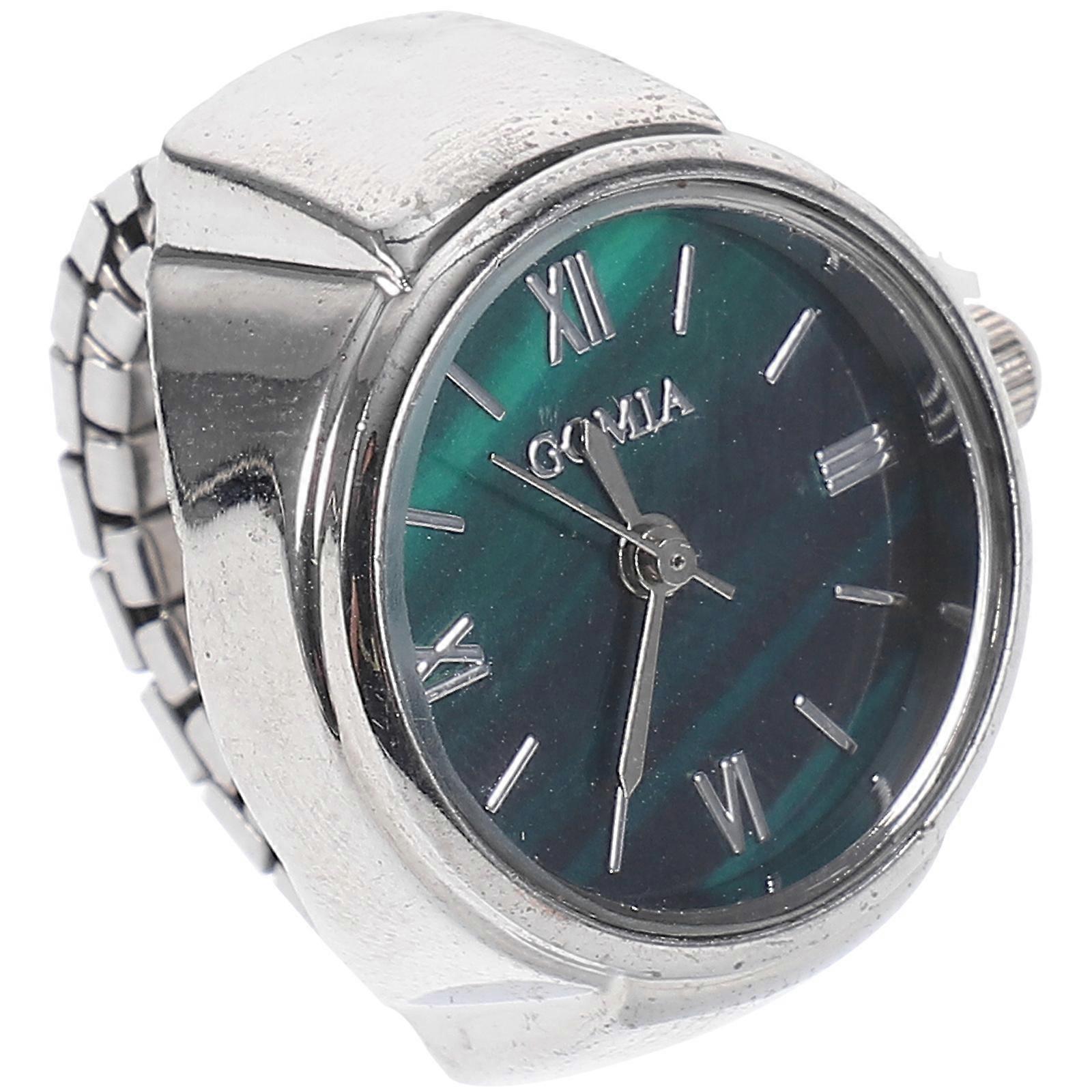 Fingerklocka Miniklocka Ring Romerska siffror Ringklocka Modern Ringklocka