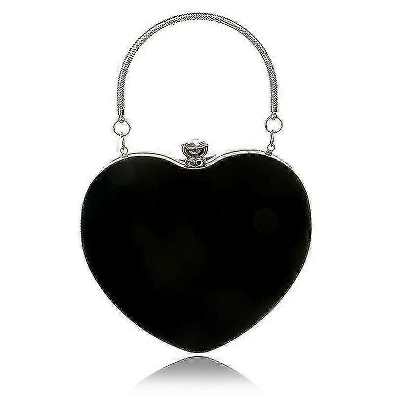 حقيبة يد على شكل قلب أزياء نسائية حقيبة مستحضرات التجميل حقيبة مساء حقيبة مخلب