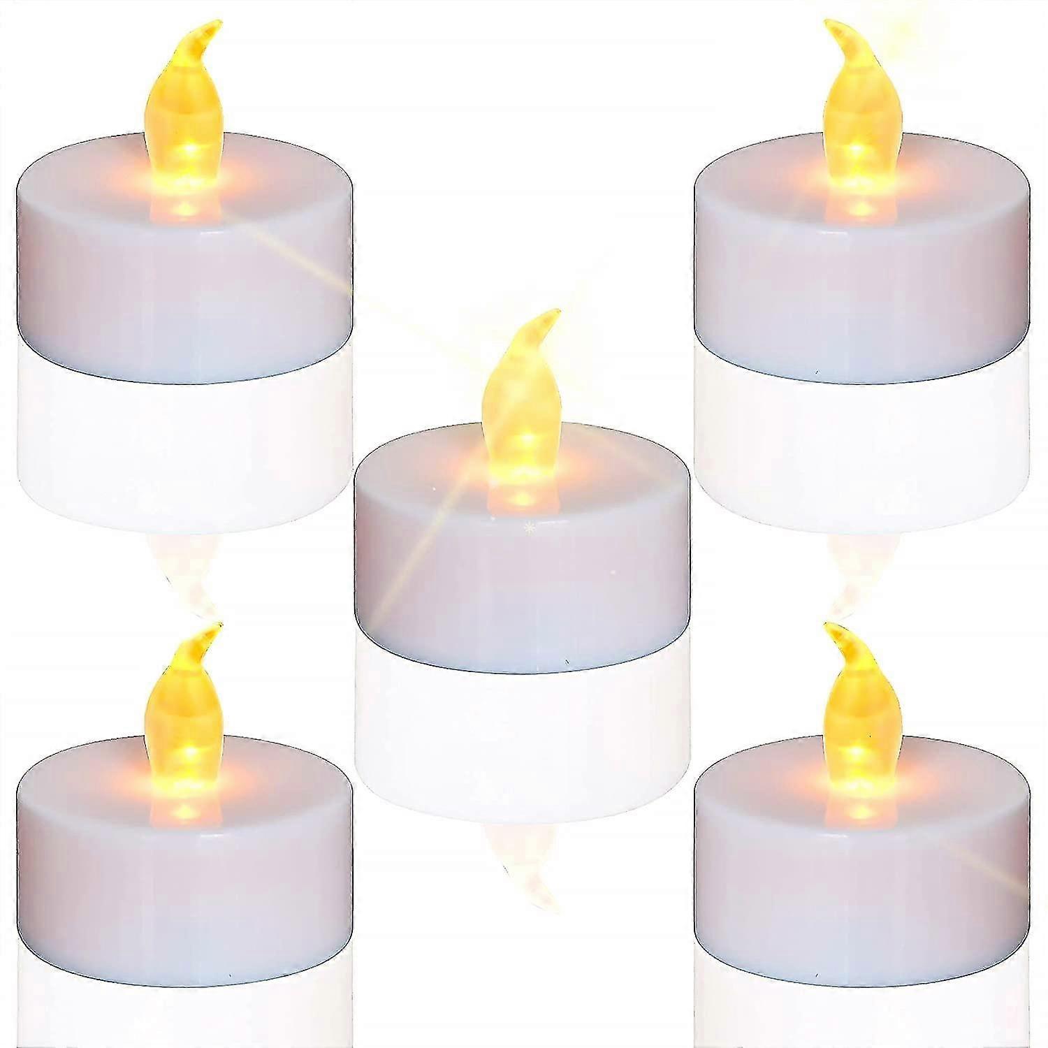 led flashing flameless candle  24 pieces