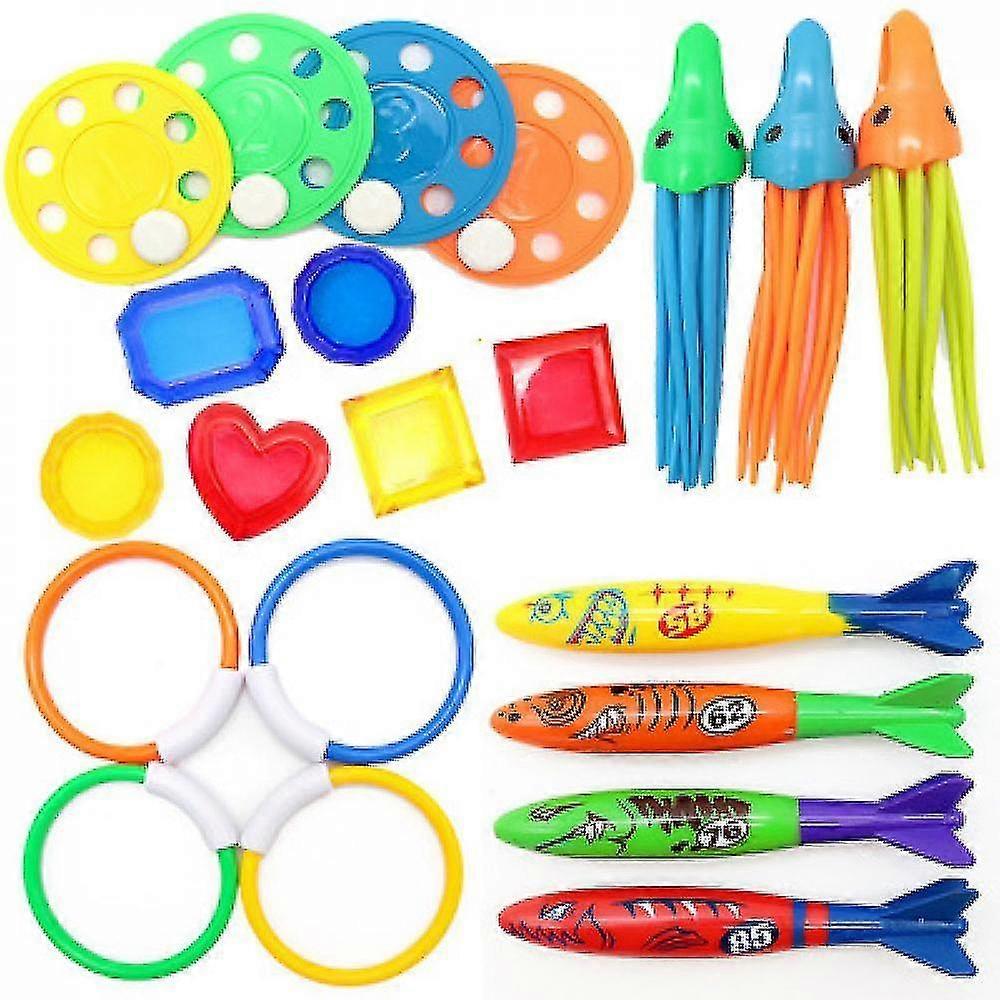 diving pool toys jumbo set(set4)