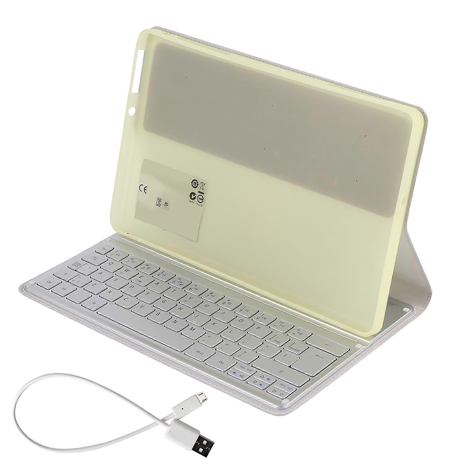USB Charging Bluetooth Keyboard Dock+Tablet Case for Acer Iconia Tab W700