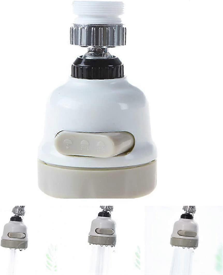 Movable Kitchen Fitting Water Spray Head 360 Degrees Rotatable Tap Inside Thread Nozzle Filter Adapter Water-Saving Bubbler Connection