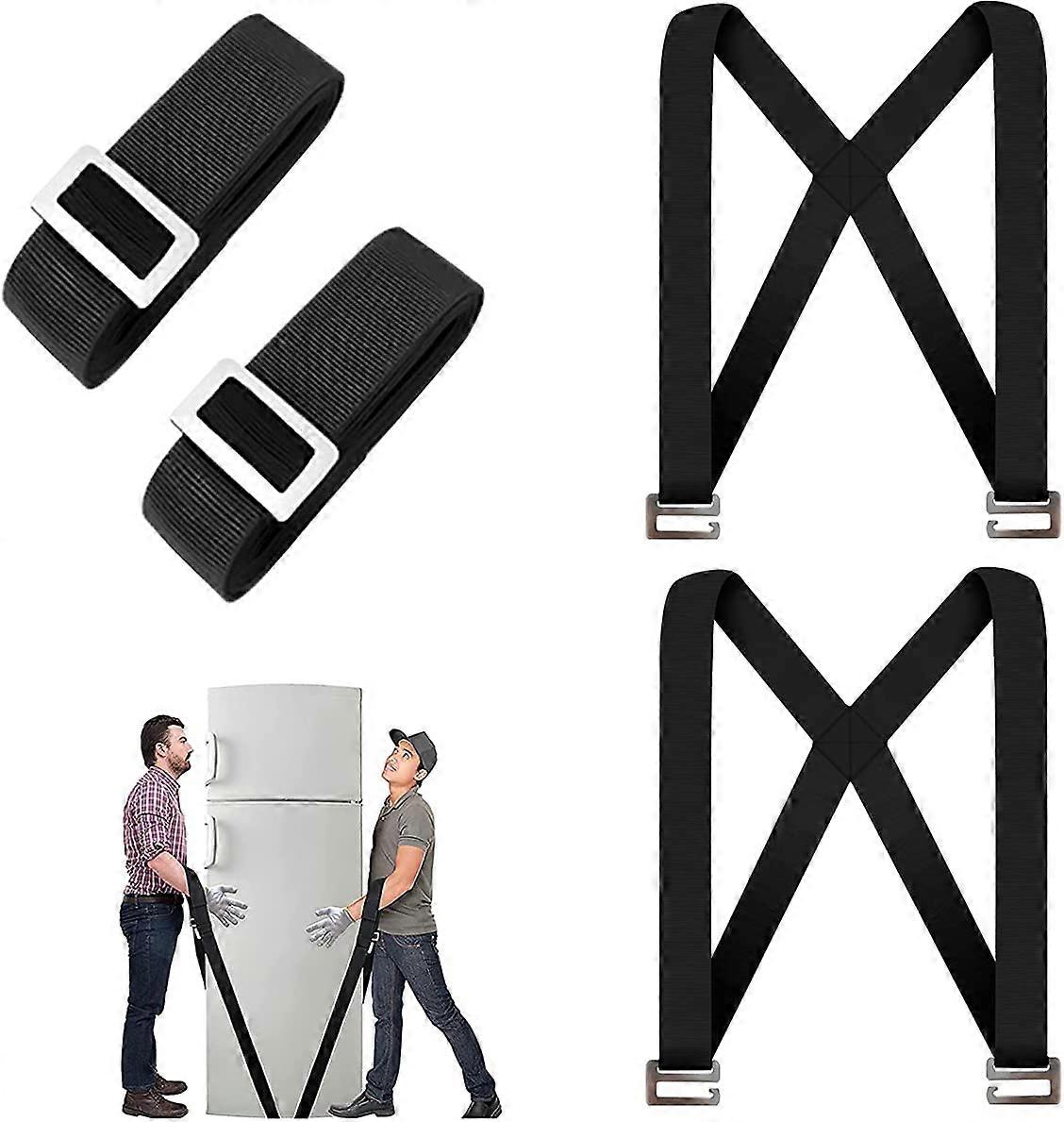 Ruchomy pasek - 2-osobowy system podnoszenia i przenoszenia, max 200kg pasy do podnoszenia mebli do łatwego transportu i zabezpieczania mebli